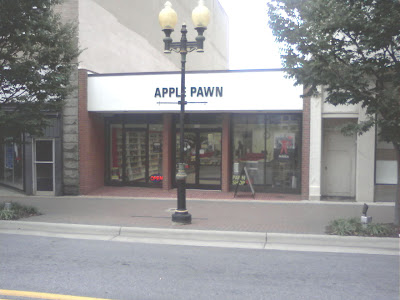 Downtown Winston-Salem Blog: Apple Pawn Moves Locations
